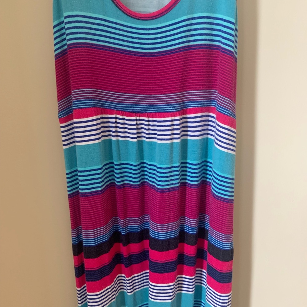 Banana Republic Maxi Dress Medium Striped